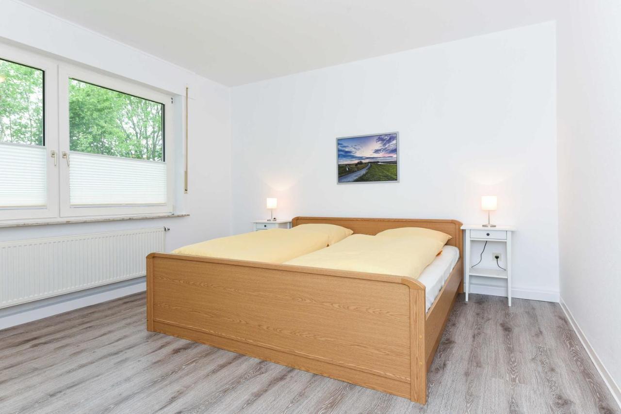 Haus Flinthoern Erdgeschoss Bensersiel Dış mekan fotoğraf